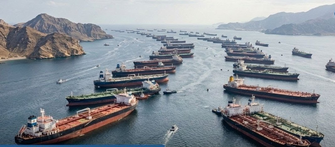 Kapal tertahan di selat Hormuz