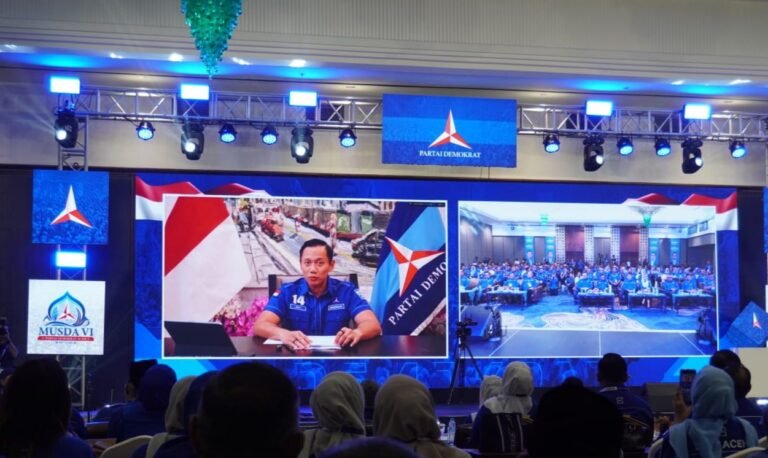 AHY Minta Kader Demokrat Kawal Pemulihan Aceh Pascabencana